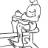 Seated calf raise machine