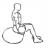 Medicine Ball Bicep Curls on Stability Ball