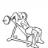 Barbell Incline Triceps Extension