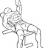 One Arm Flat Bench Flys