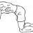 Abdominal 4 Point Drawing In